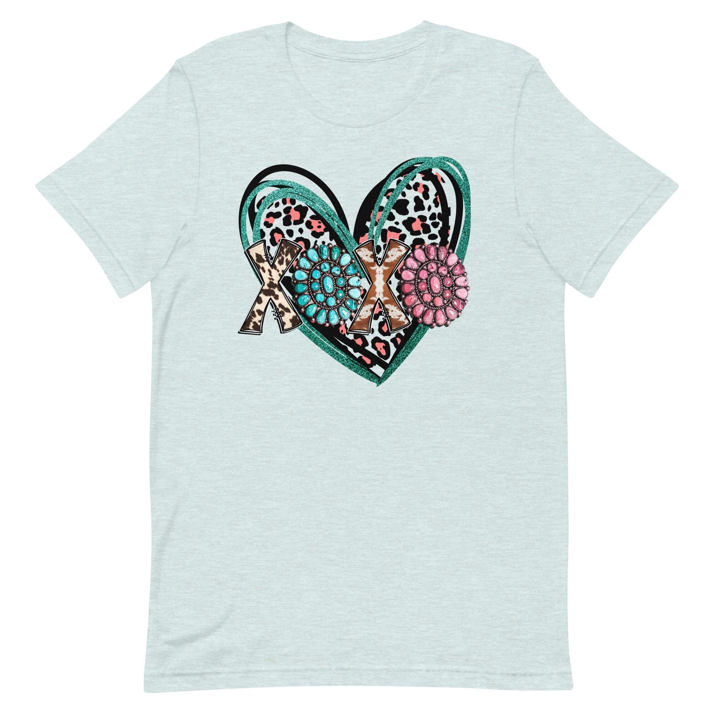 Western Print Heart Unisex t-shirt