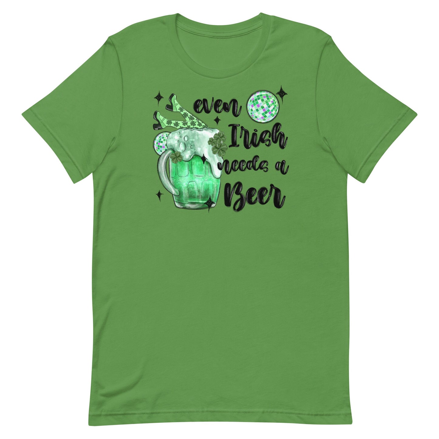 Even the Irish needs a beer Unisex t-shirt