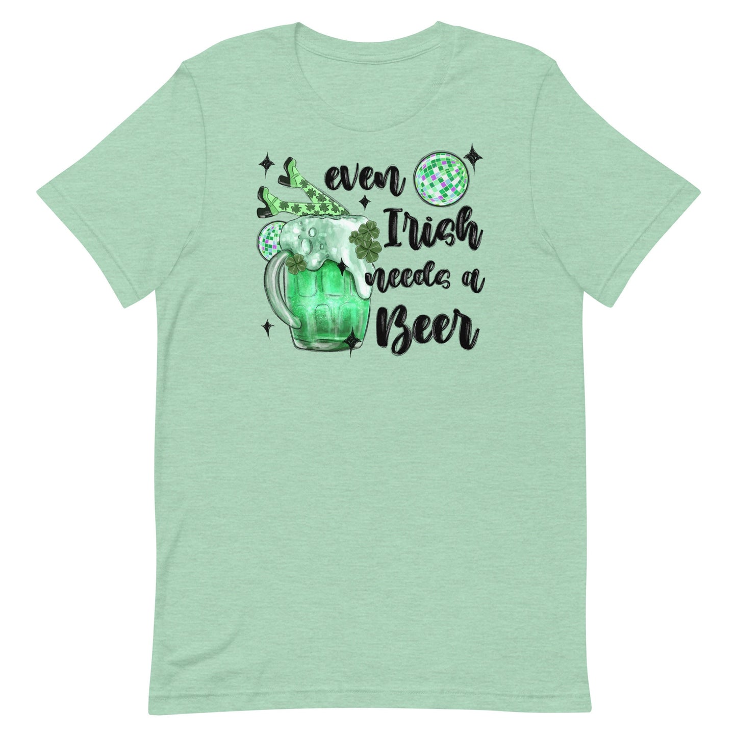 Even the Irish needs a beer Unisex t-shirt