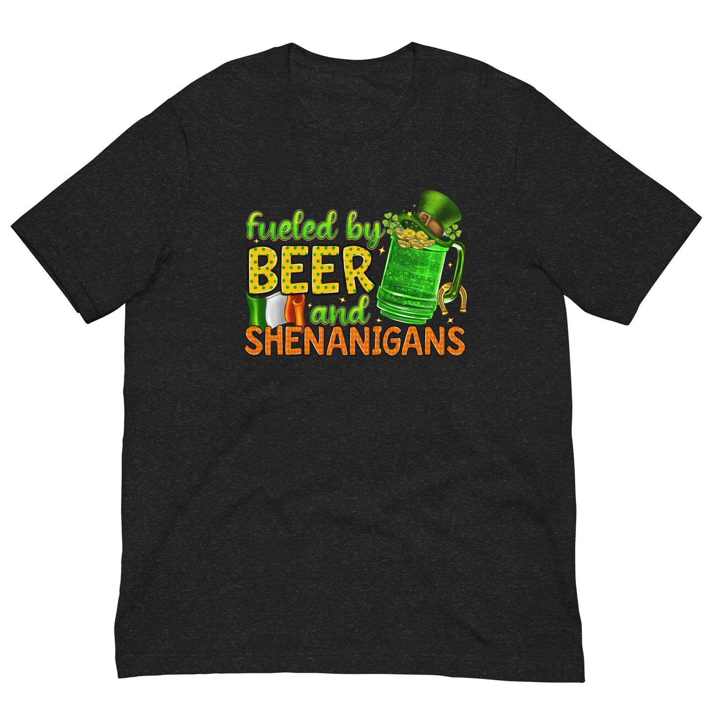 Fueled by Beer and ....Unisex t-shirt