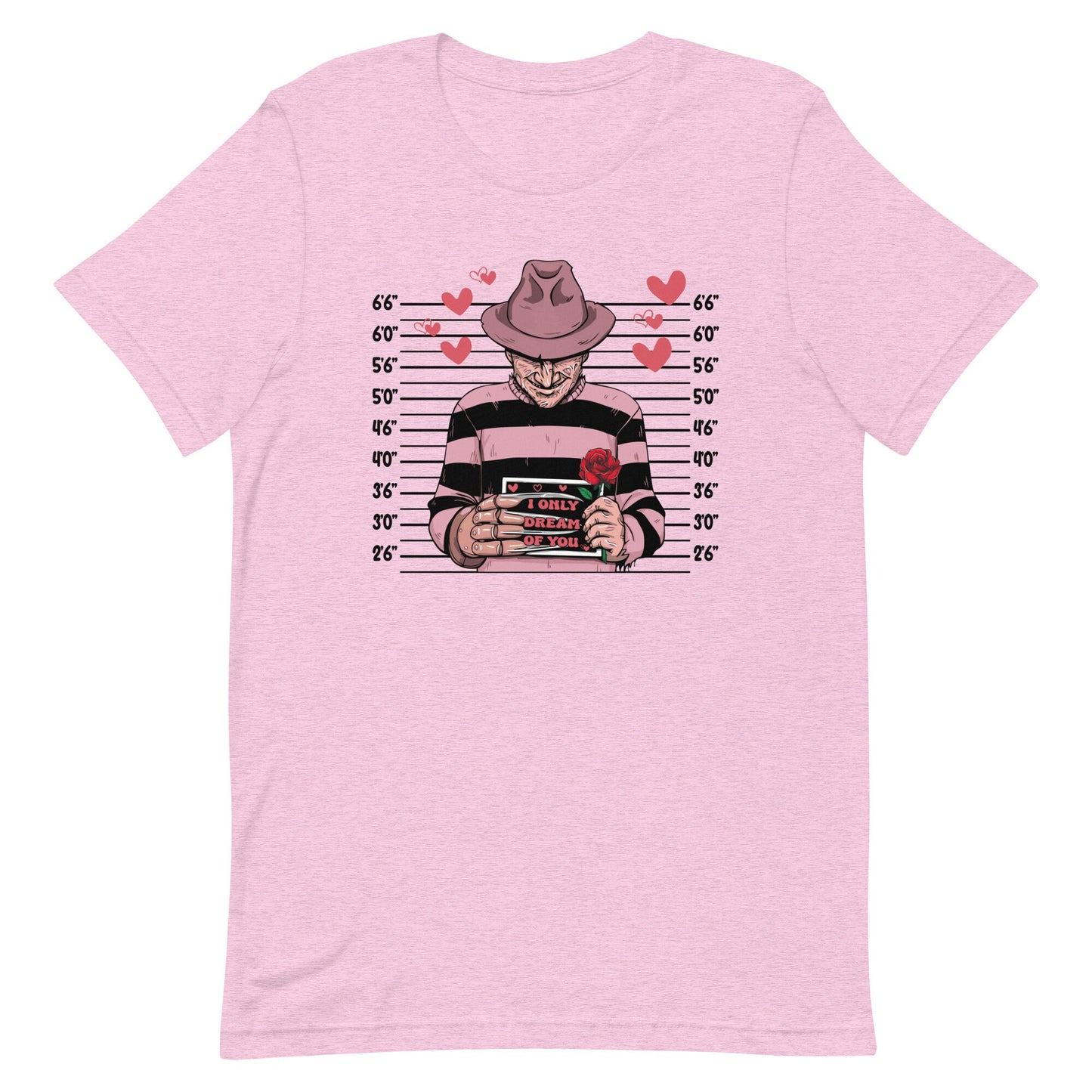 Valentine Mugshot NMOES Character Unisex t-shirt