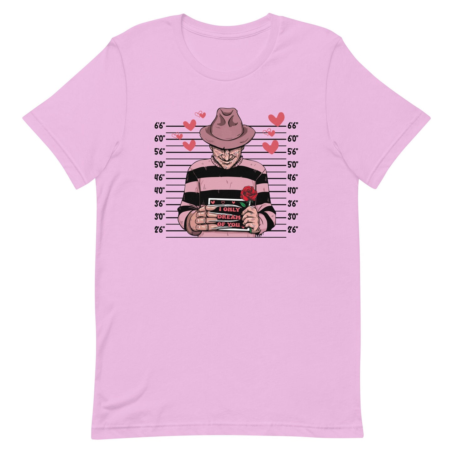 Valentine Mugshot NMOES Character Unisex t-shirt