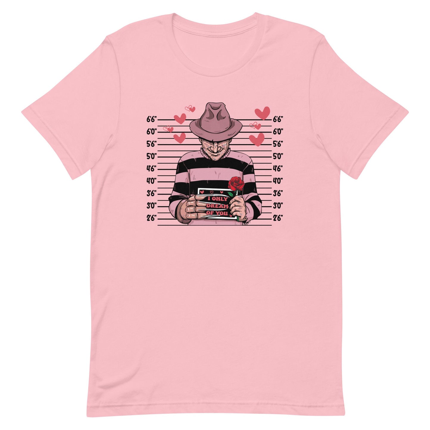 Valentine Mugshot NMOES Character Unisex t-shirt