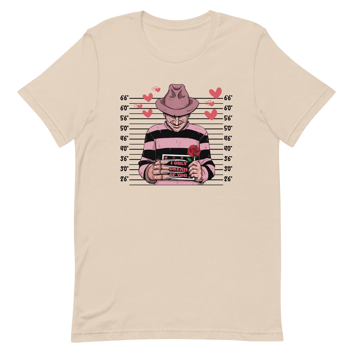 Valentine Mugshot NMOES Character Unisex t-shirt