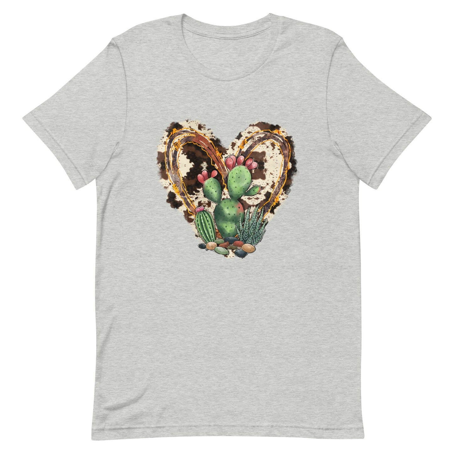 Cowhide and Cactus's Unisex t-shirt