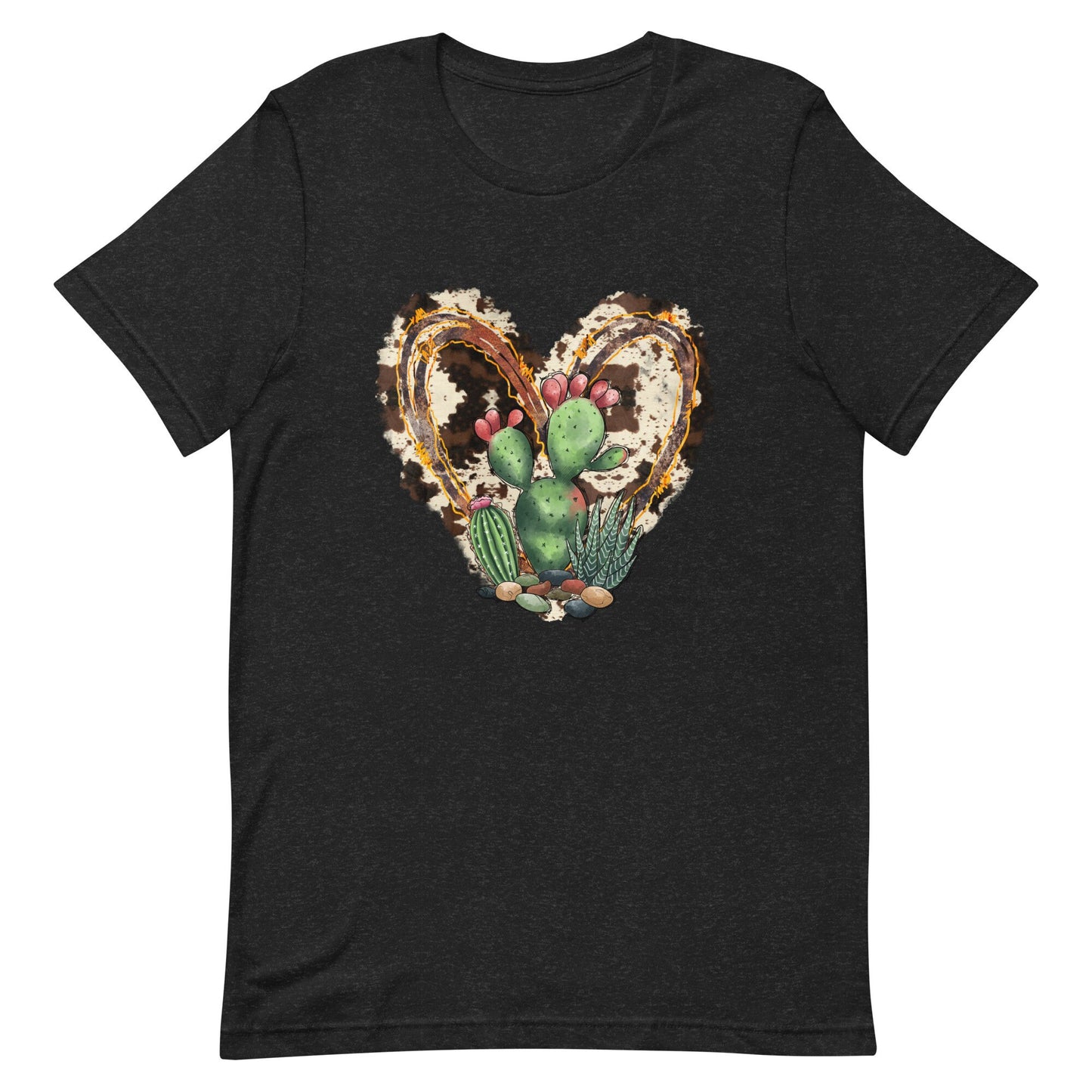 Cowhide and Cactus's Unisex t-shirt