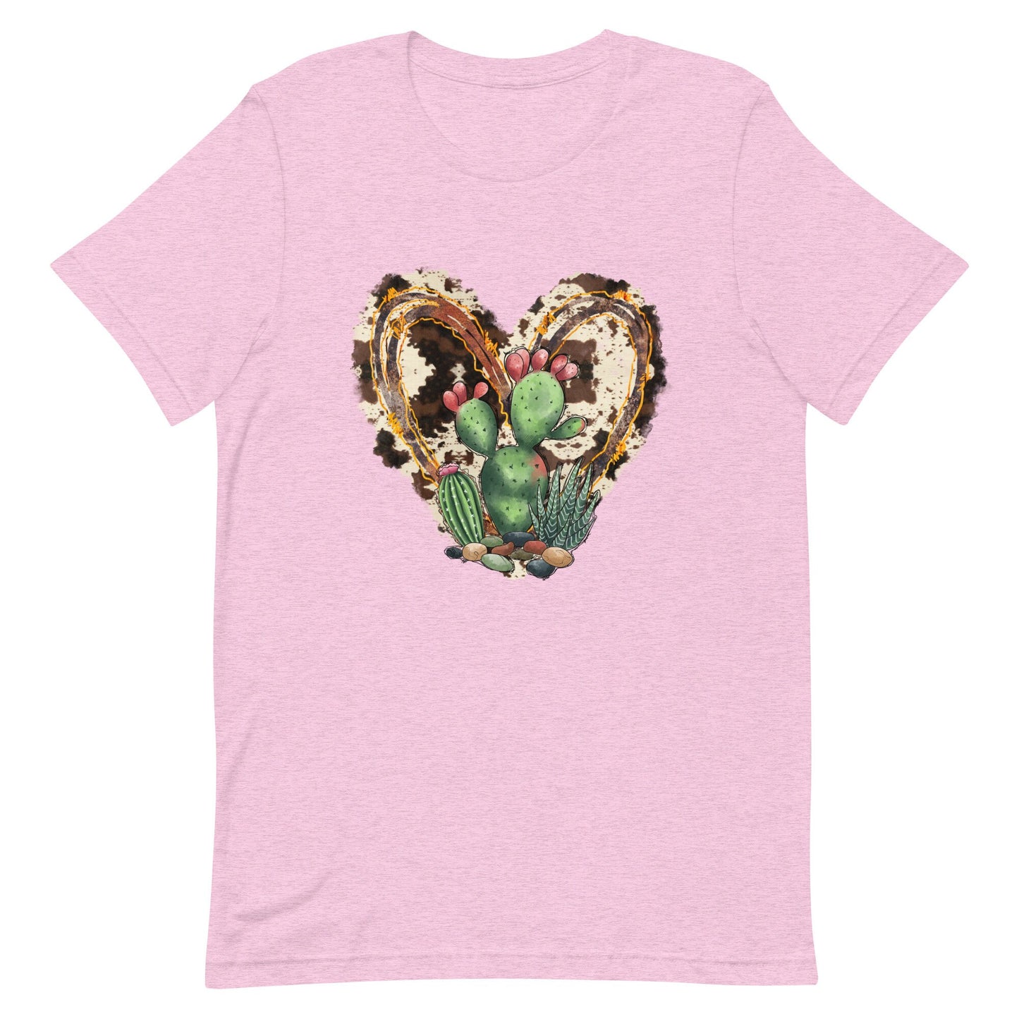 Cowhide and Cactus's Unisex t-shirt