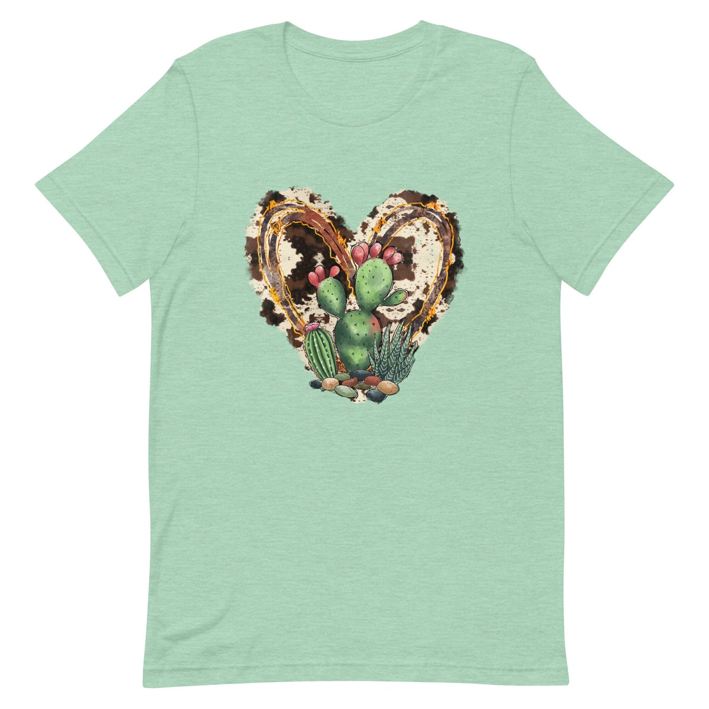 Cowhide and Cactus's Unisex t-shirt
