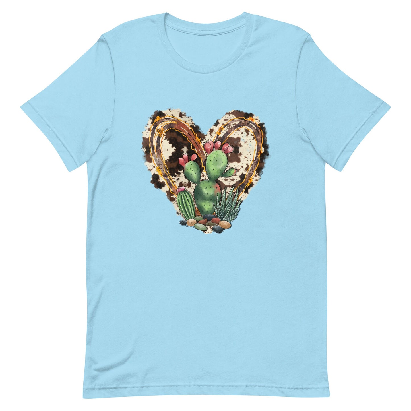 Cowhide and Cactus's Unisex t-shirt
