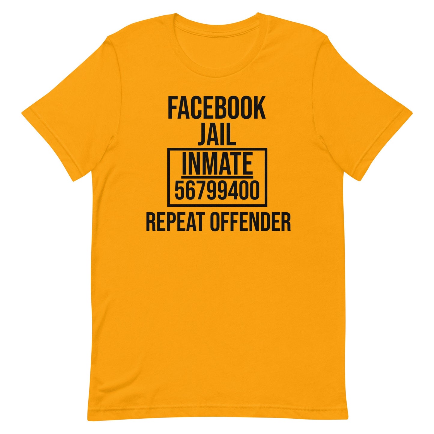 FB Inmate # Unisex t-shirt