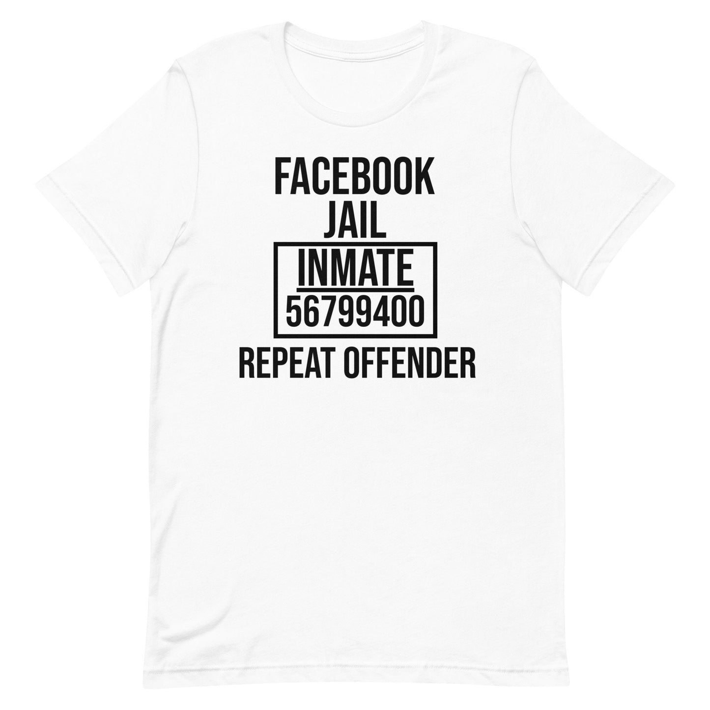 FB Inmate # Unisex t-shirt