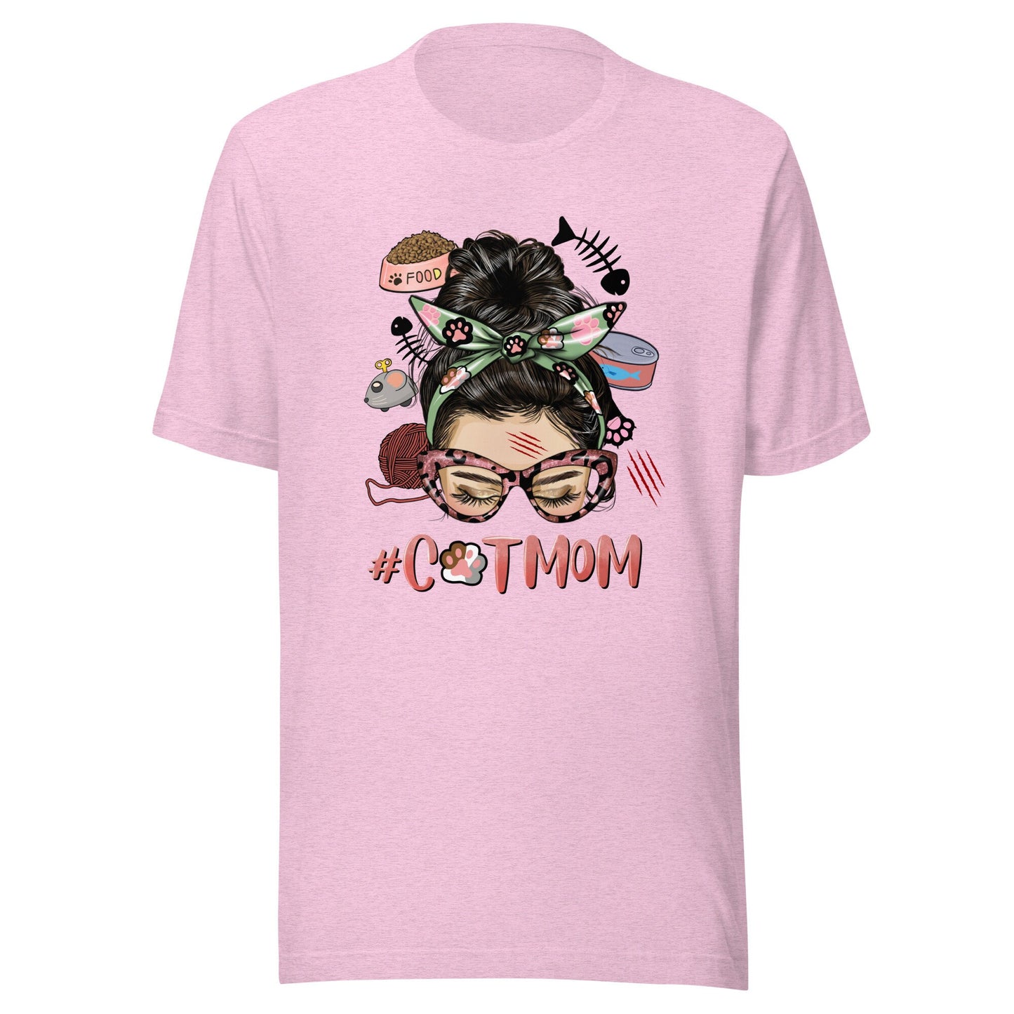 Hashtag Cat Mom Unisex t-shirt