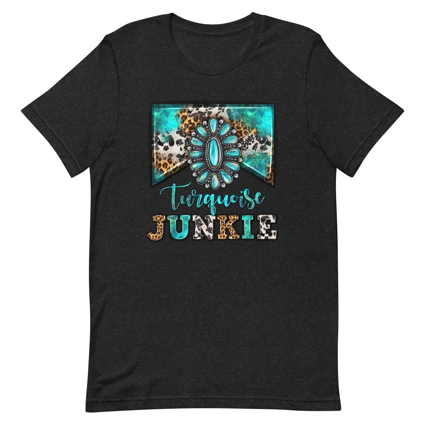 Turquoise Junkie Unisex t-shirt