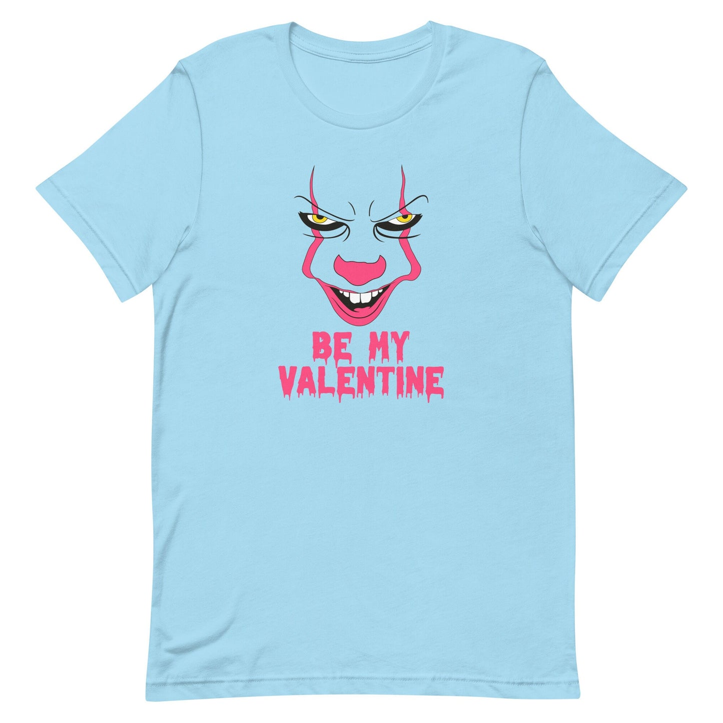 Scarey Face Be My Valentine PW Unisex t-shirt