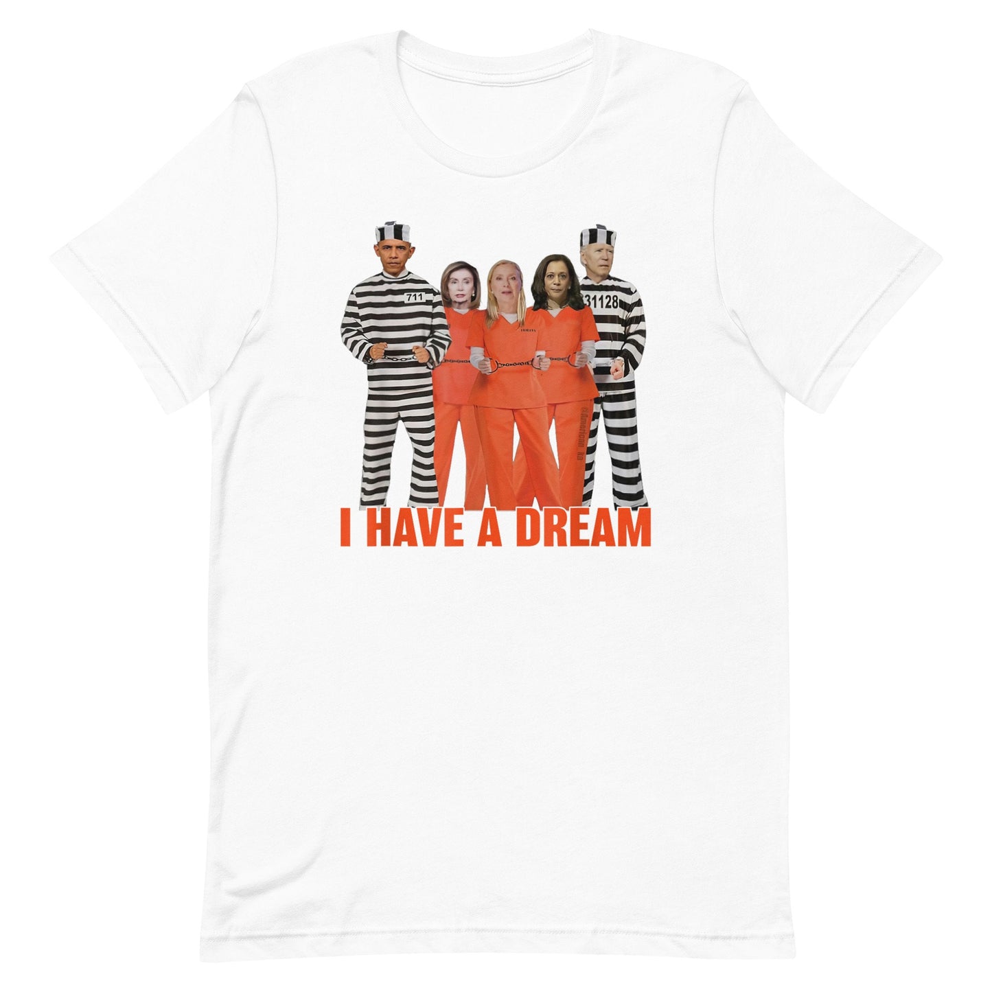 I HAve A Dream with 4 Inmates Unisex t-shirt