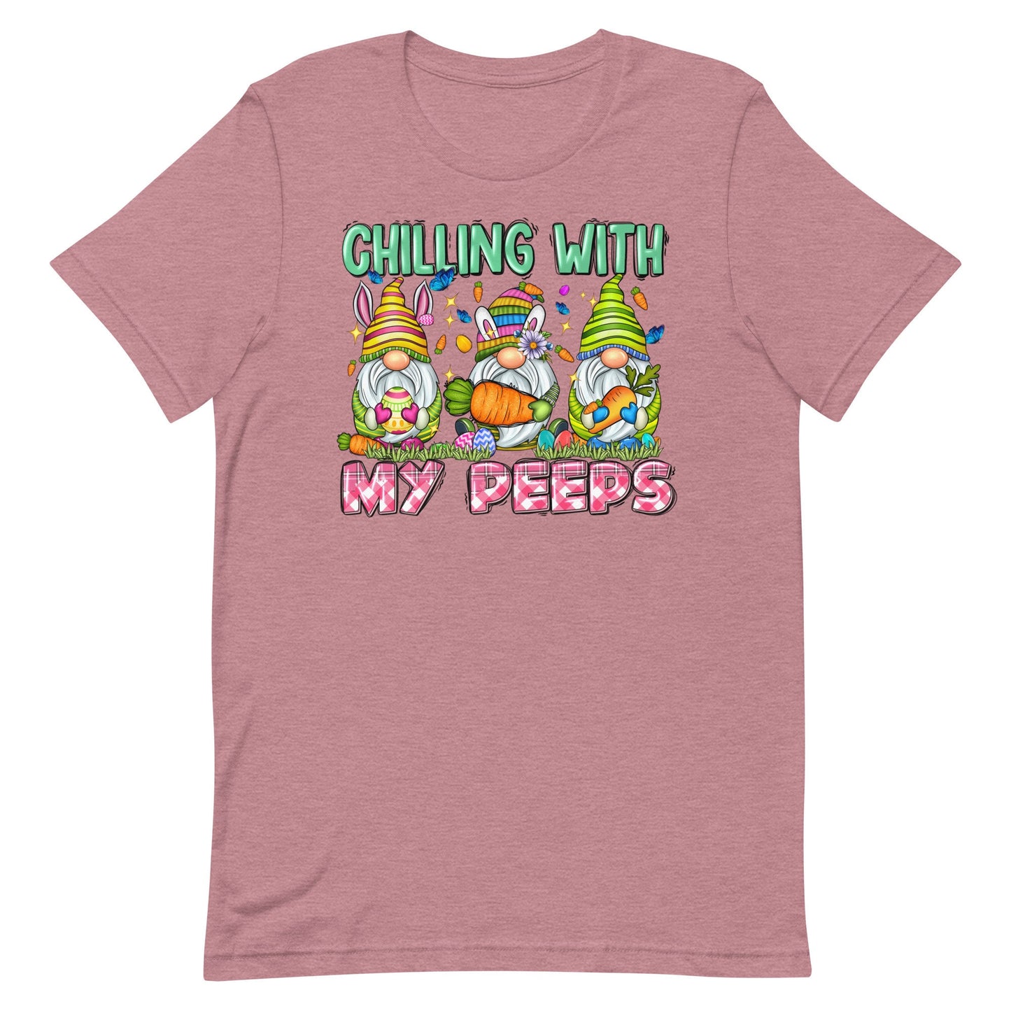Gnomes Chillin with my Peeps Unisex t-shirt