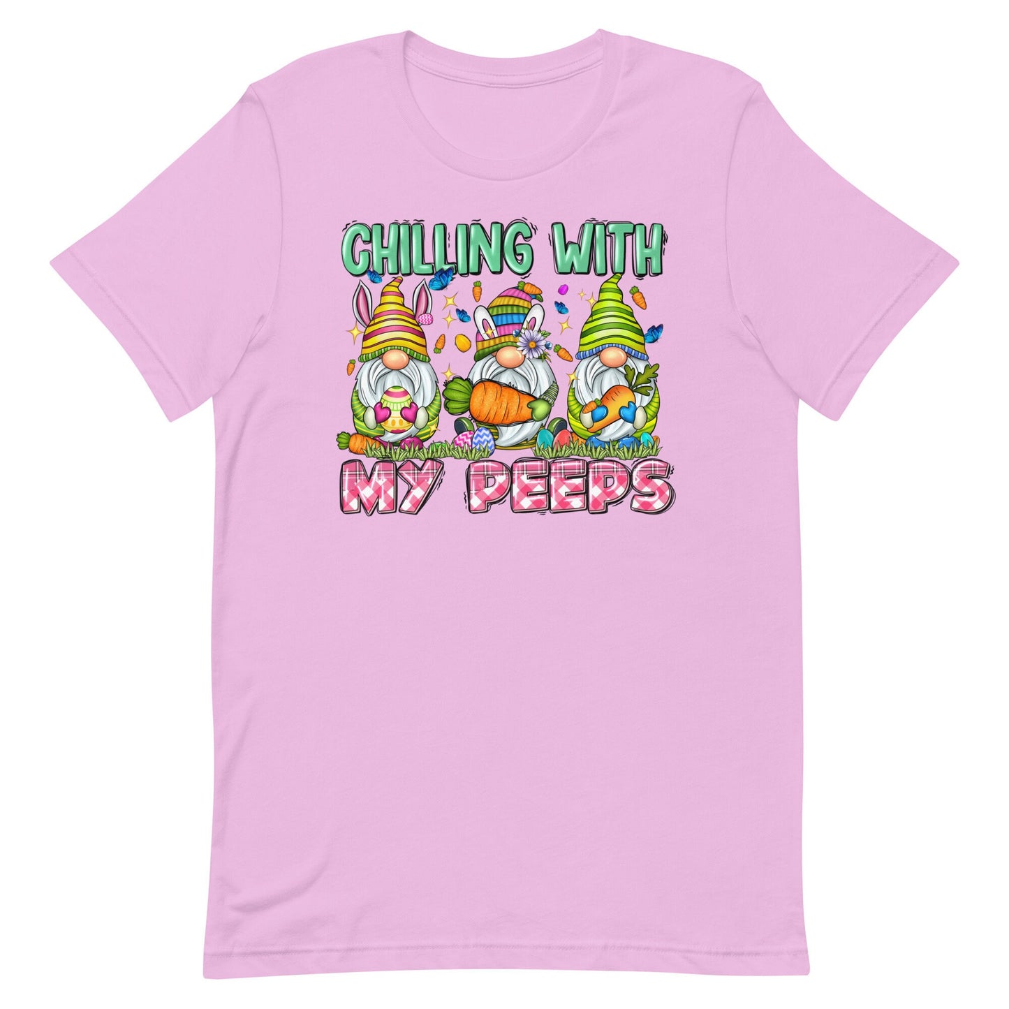 Gnomes Chillin with my Peeps Unisex t-shirt