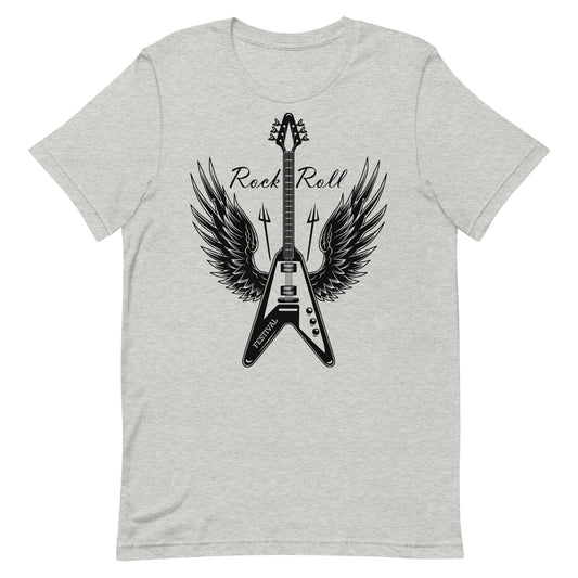 Rock and Roll Guitar Unisex t-shirt