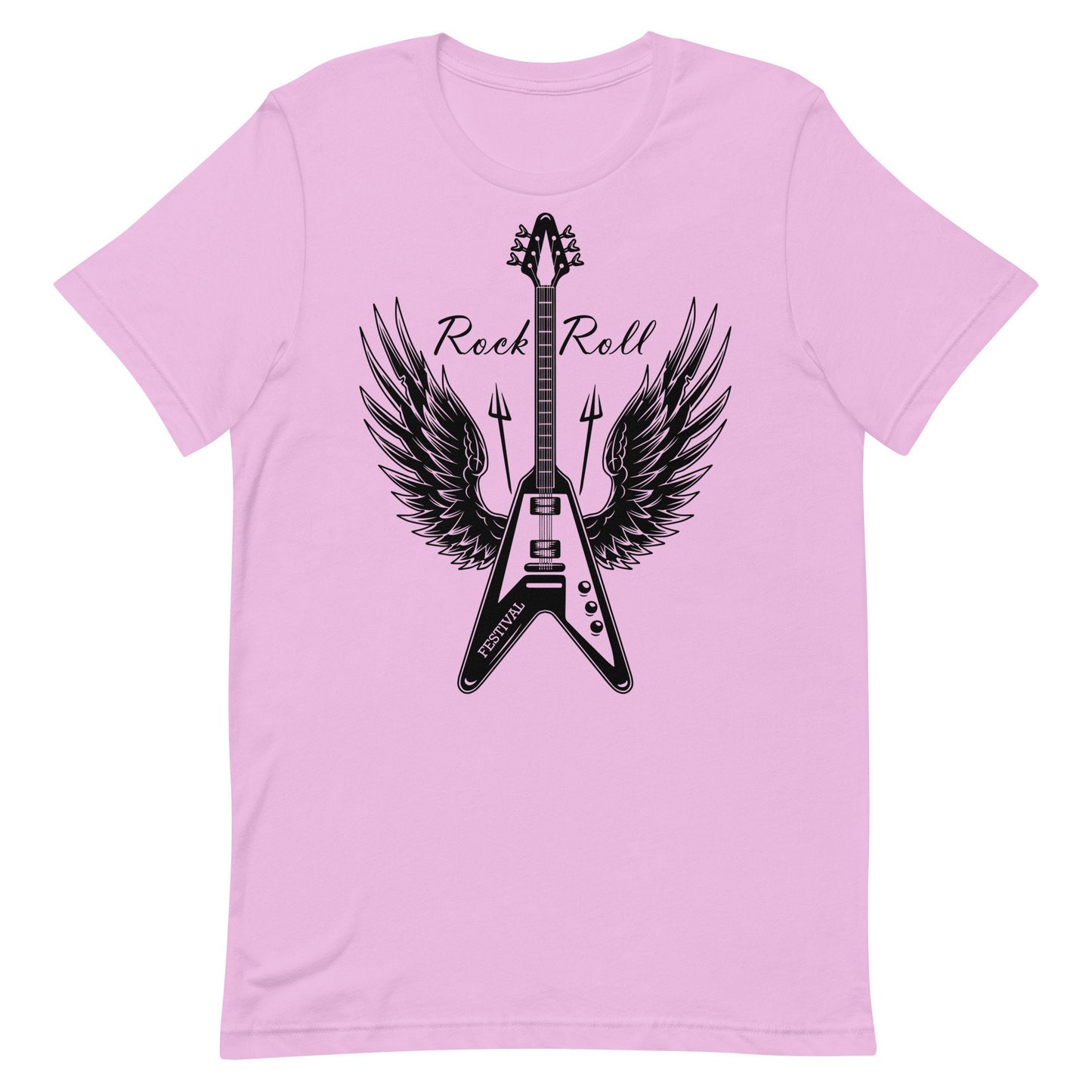 Rock and Roll Guitar Unisex t-shirt