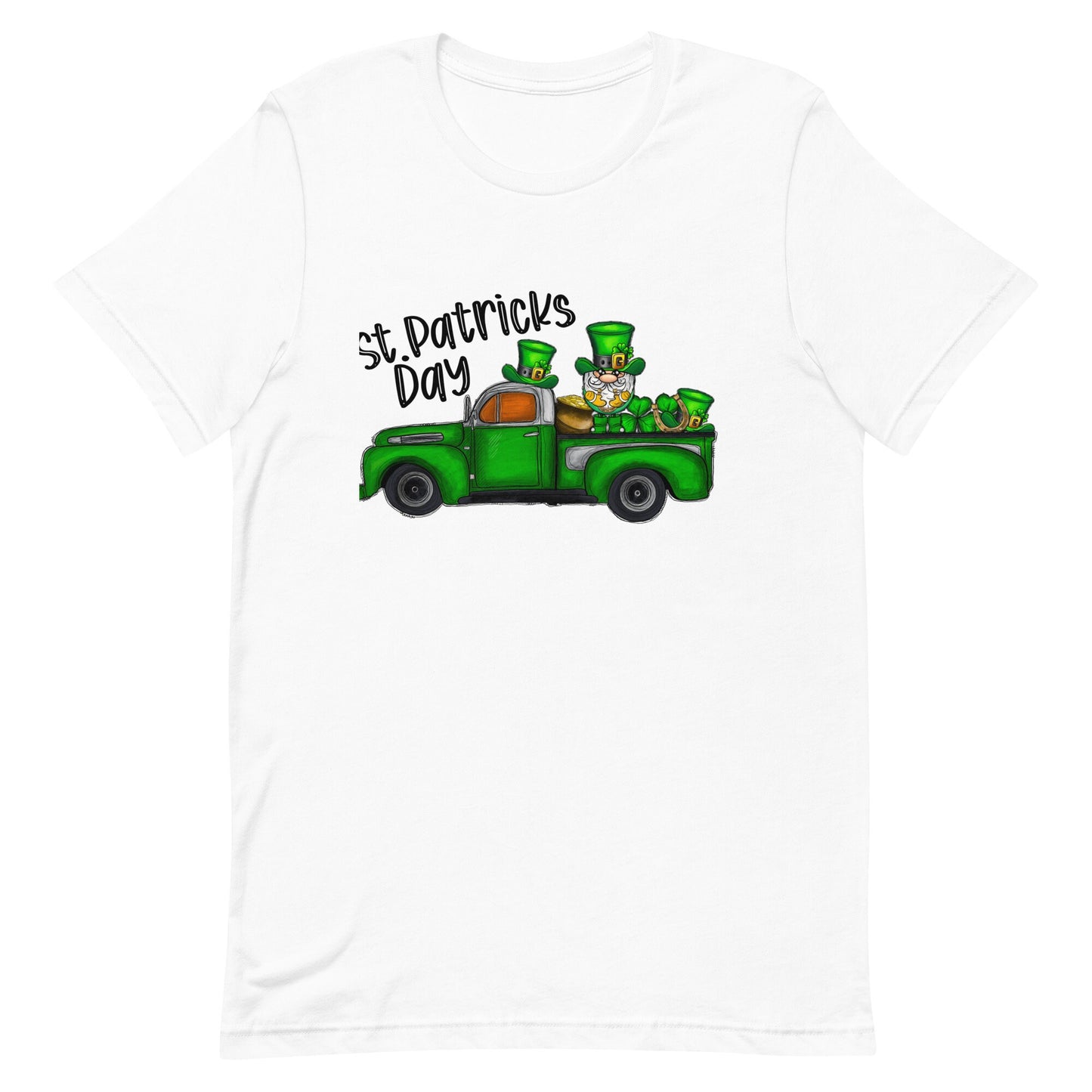 Patrick's day truck Unisex t-shirt