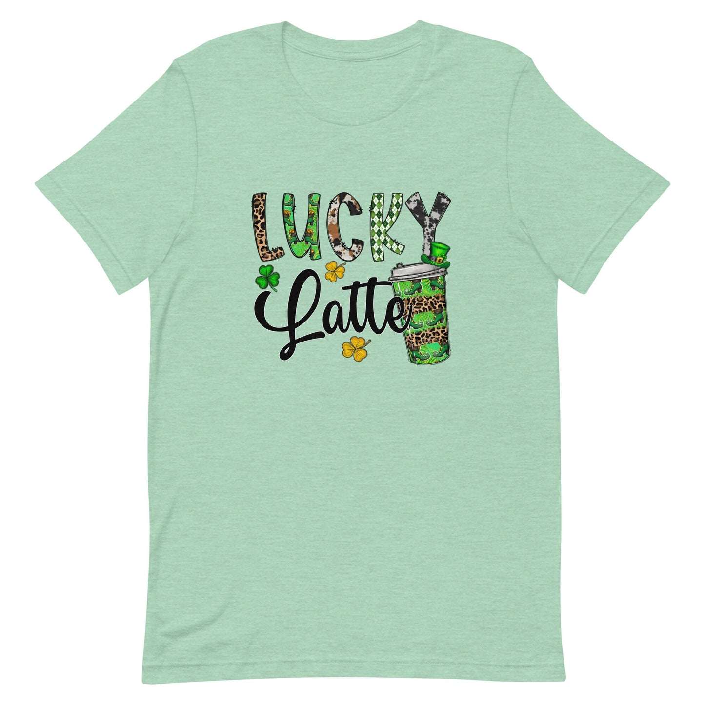 LUCKY Latte Unisex t-shirt
