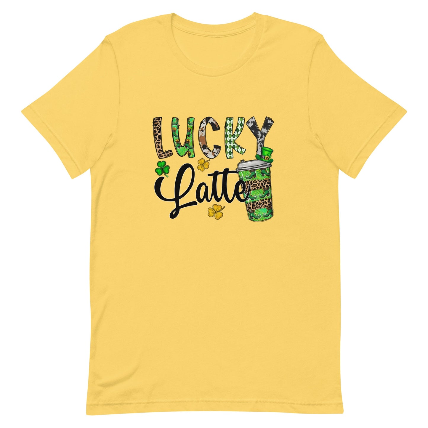 LUCKY Latte Unisex t-shirt