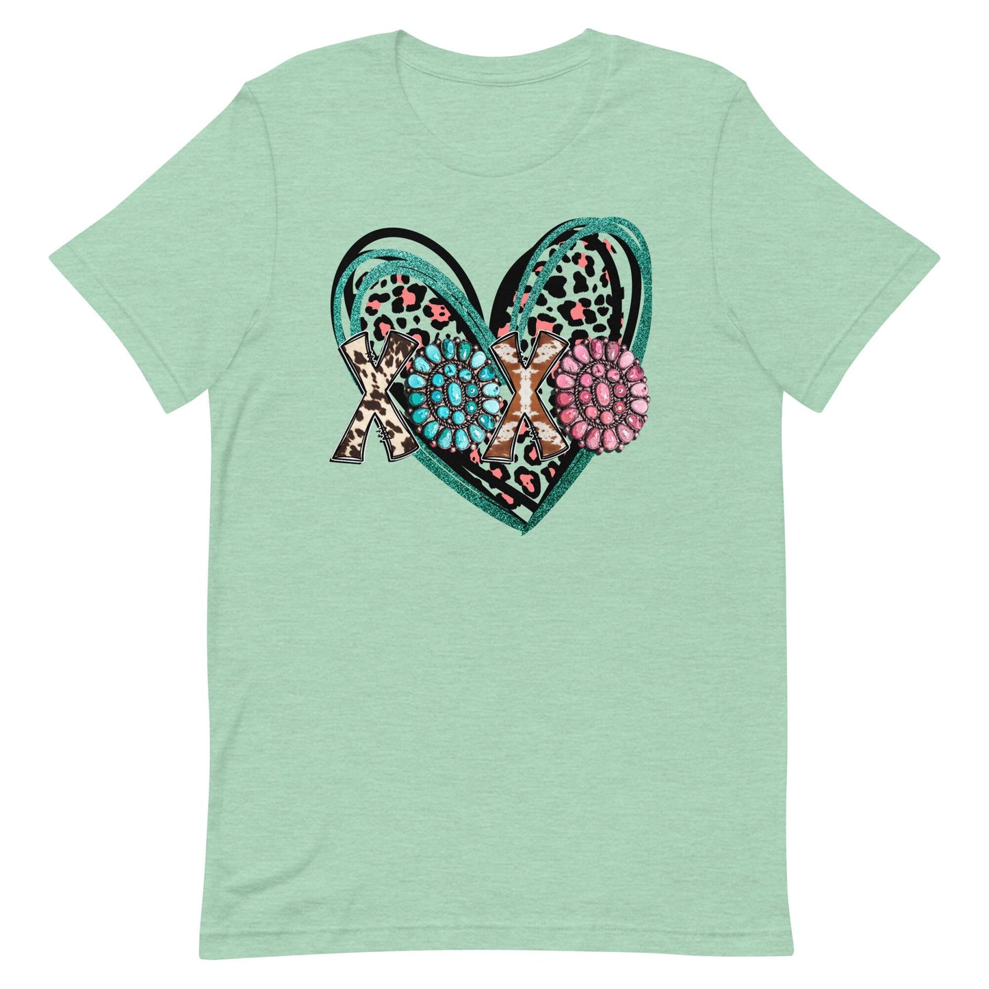 Western Print Heart Unisex t-shirt
