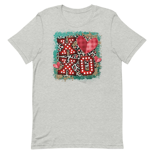 Marquee XOXO Print Unisex t-shirt