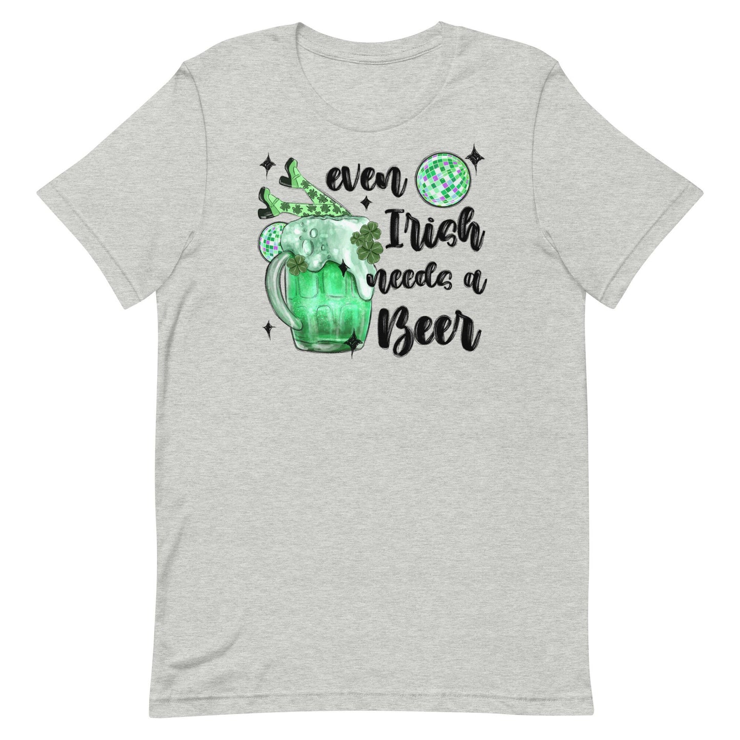 Even the Irish needs a beer Unisex t-shirt