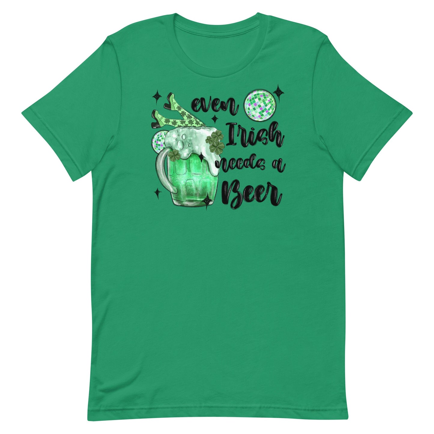 Even the Irish needs a beer Unisex t-shirt