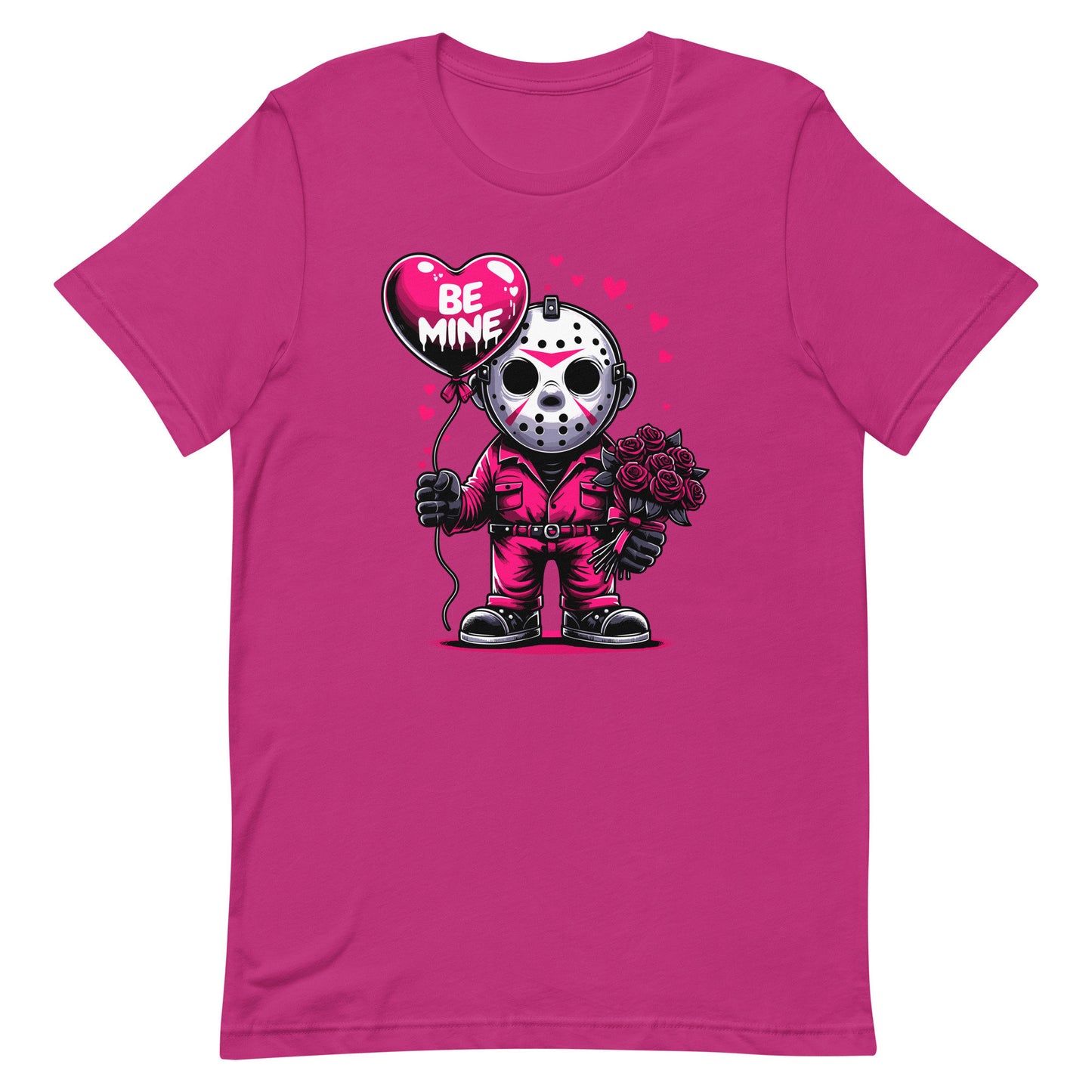 Horror Valentine  Be Mine Unisex t-shirt