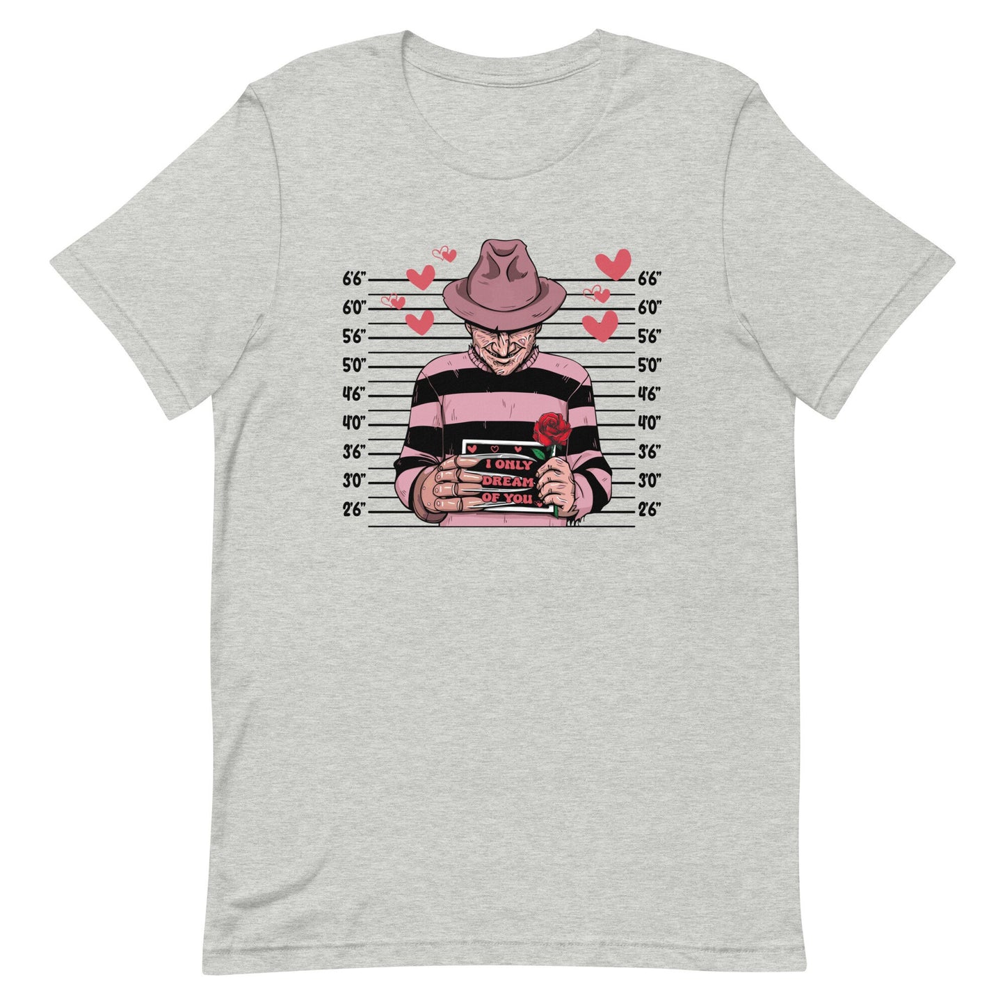 Valentine Mugshot NMOES Character Unisex t-shirt