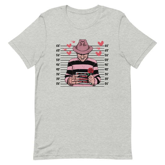 Valentine Mugshot NMOES Character Unisex t-shirt