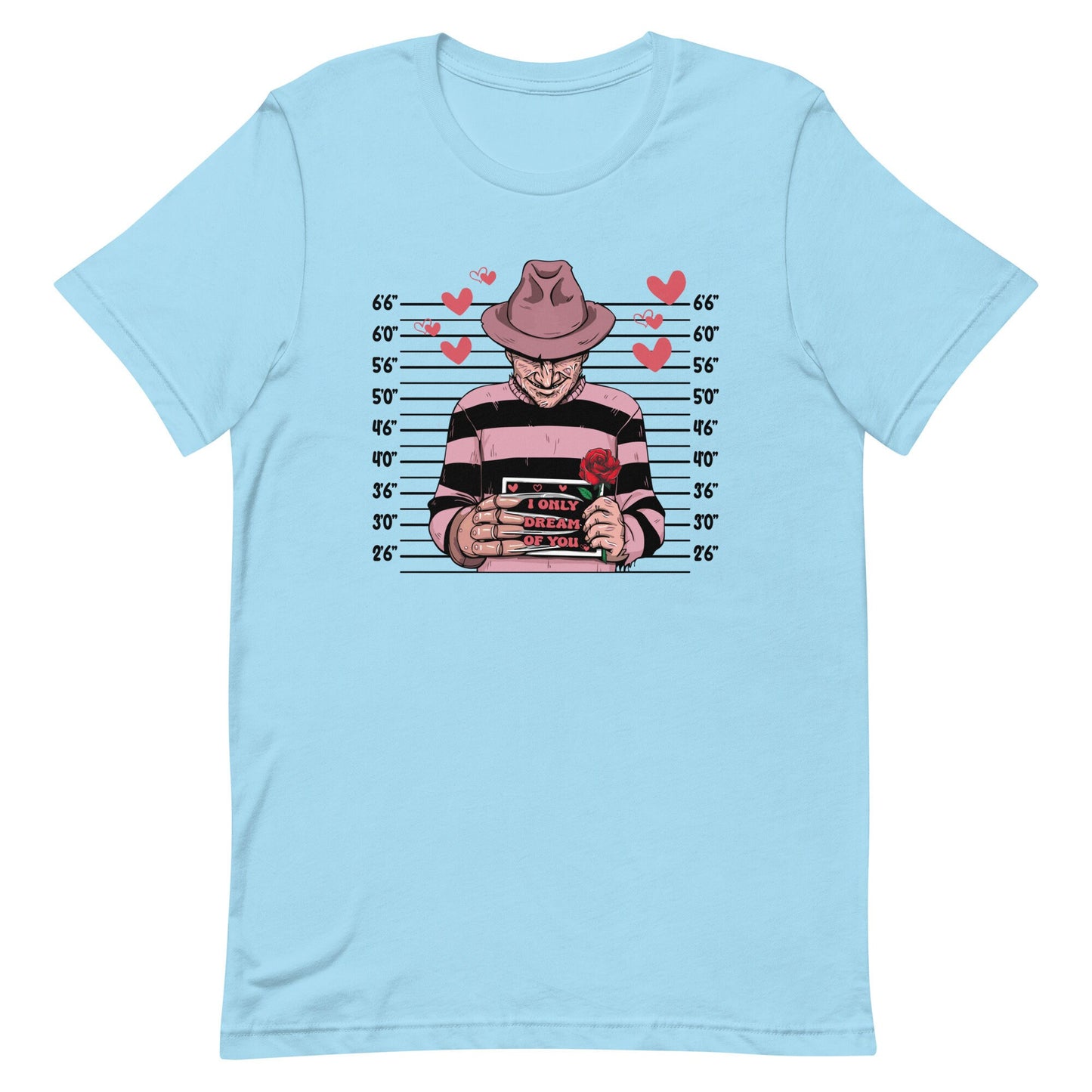 Valentine Mugshot NMOES Character Unisex t-shirt