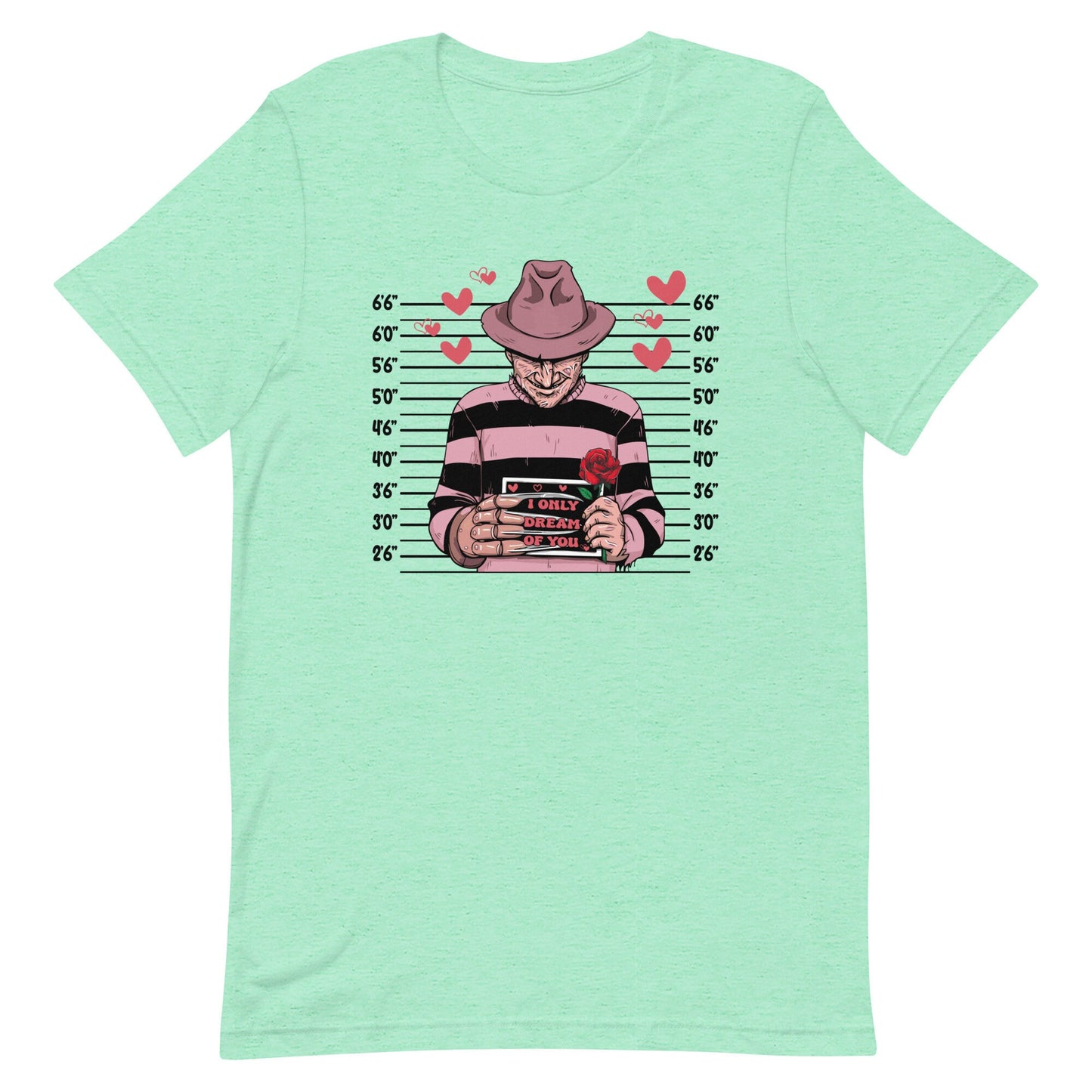 Valentine Mugshot NMOES Character Unisex t-shirt