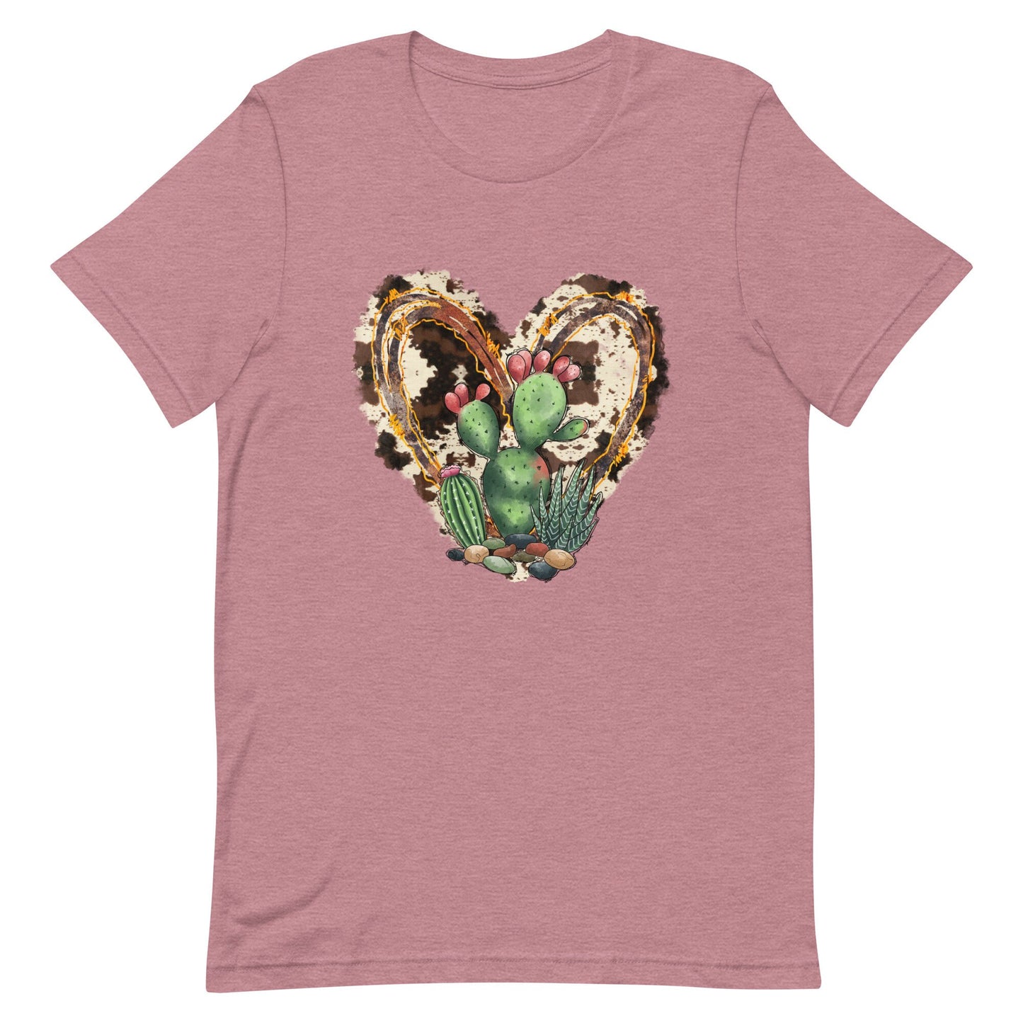 Cowhide and Cactus's Unisex t-shirt
