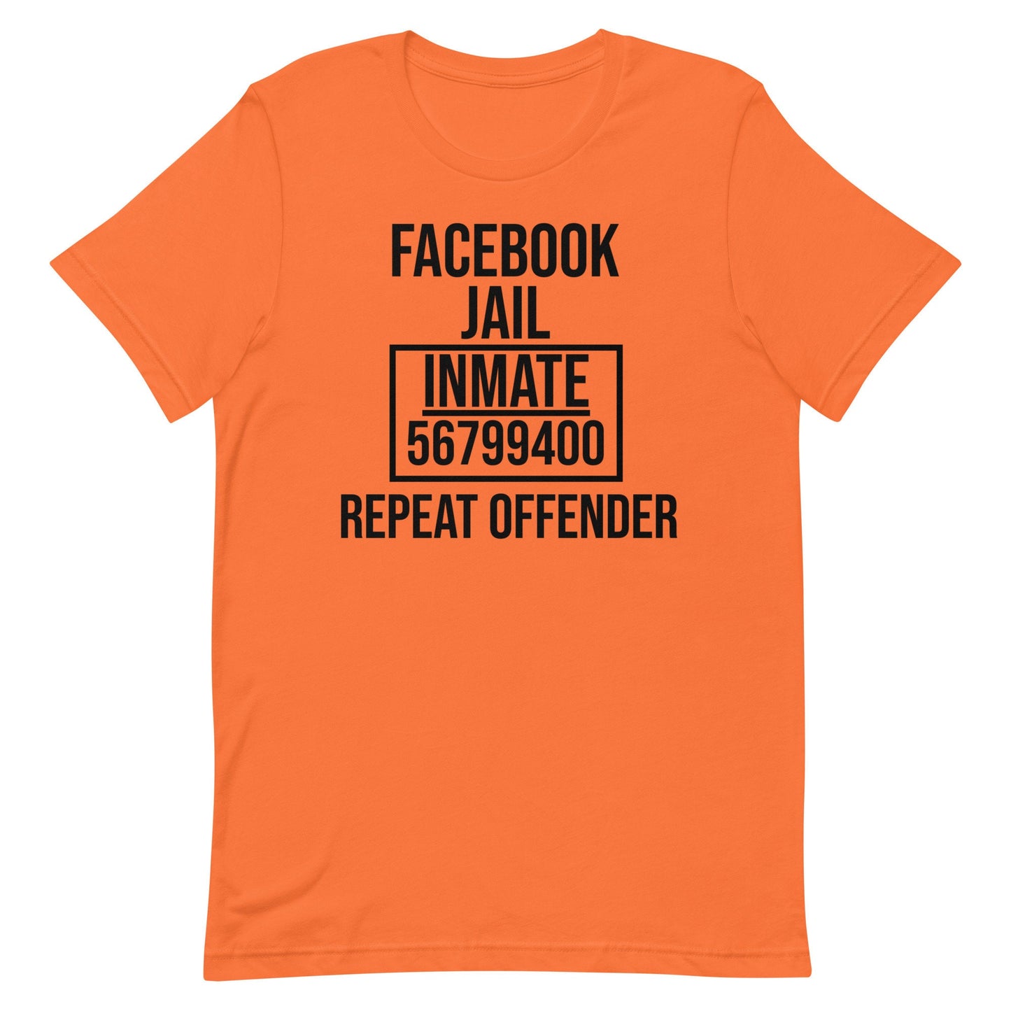 FB Inmate # Unisex t-shirt