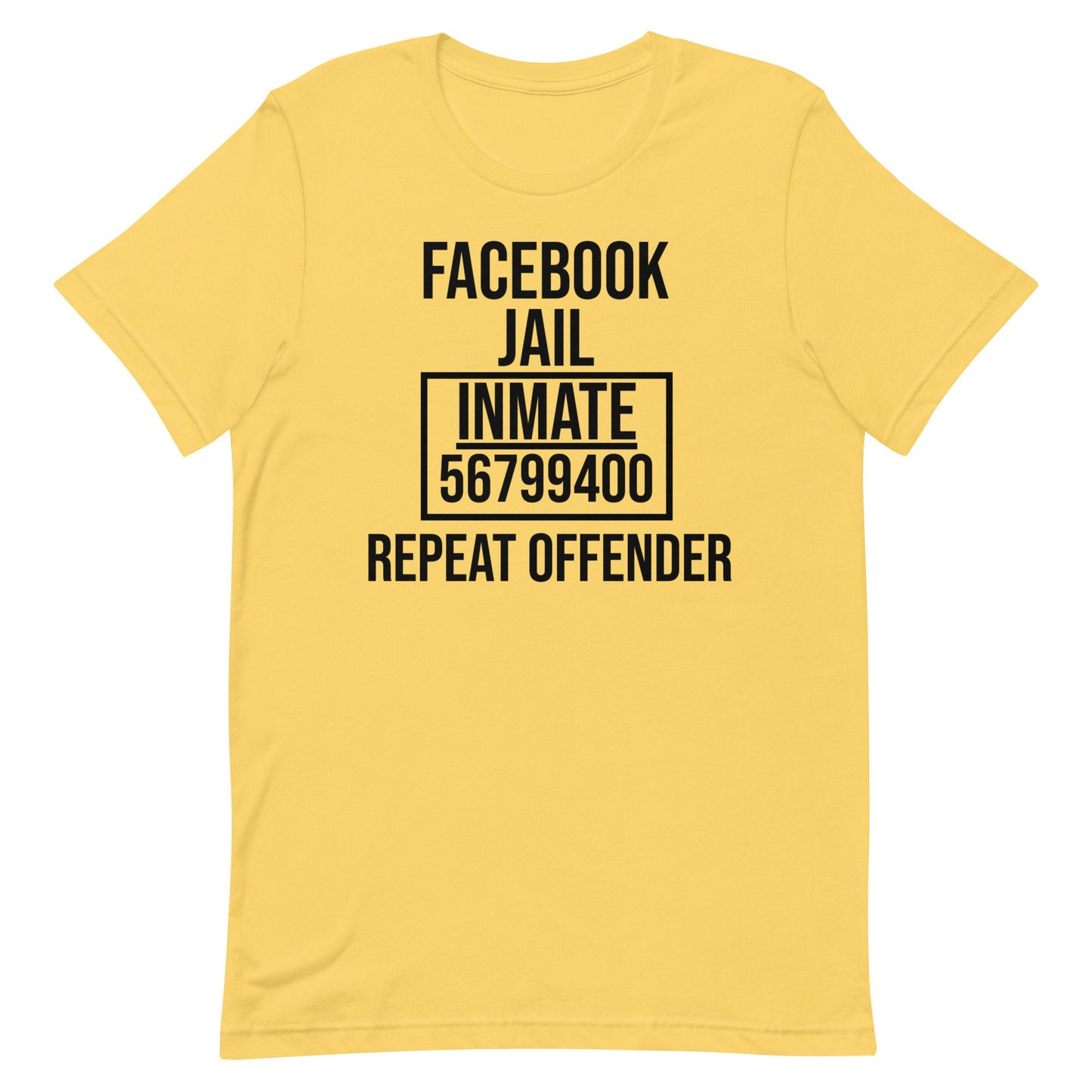 FB Inmate # Unisex t-shirt
