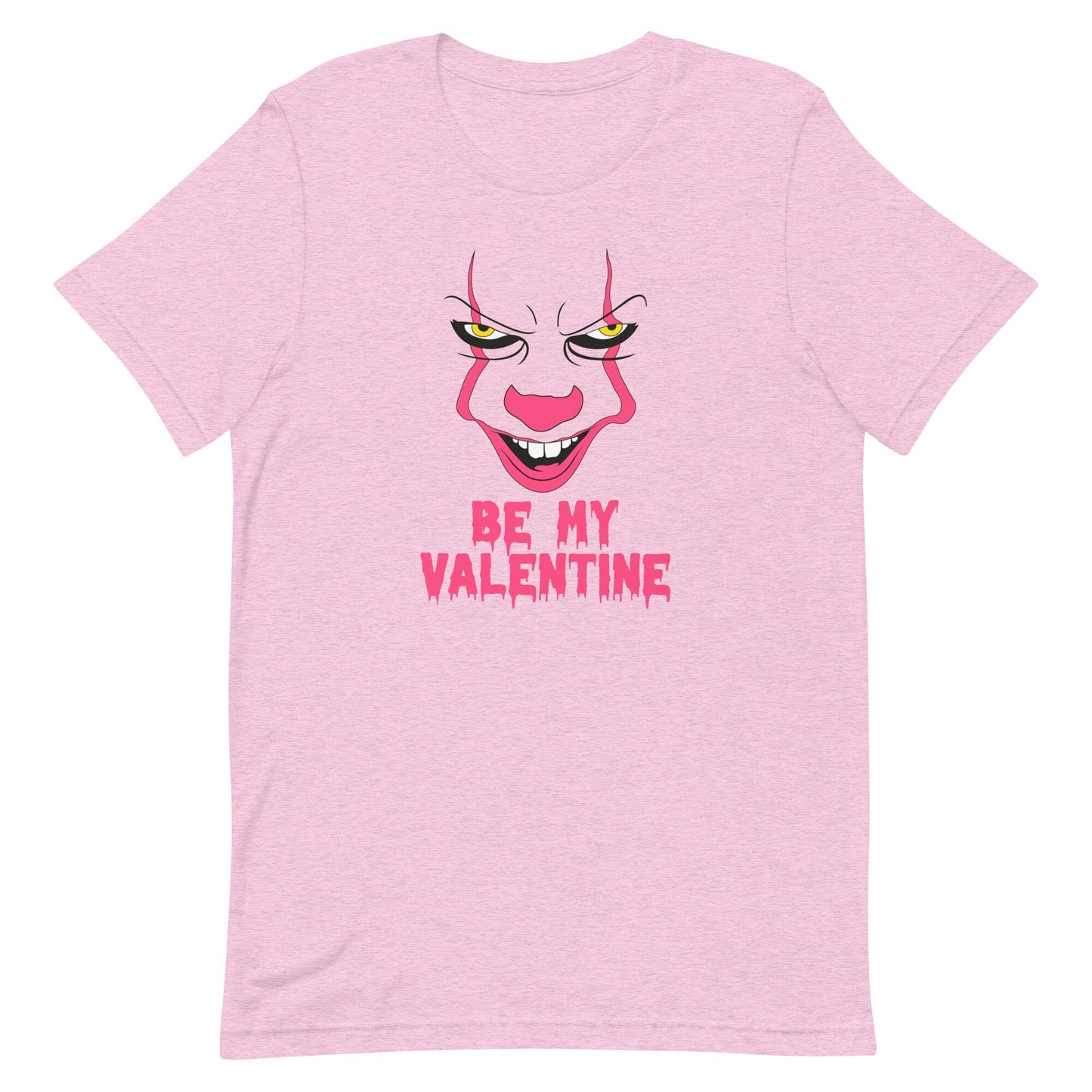 Scarey Face Be My Valentine PW Unisex t-shirt