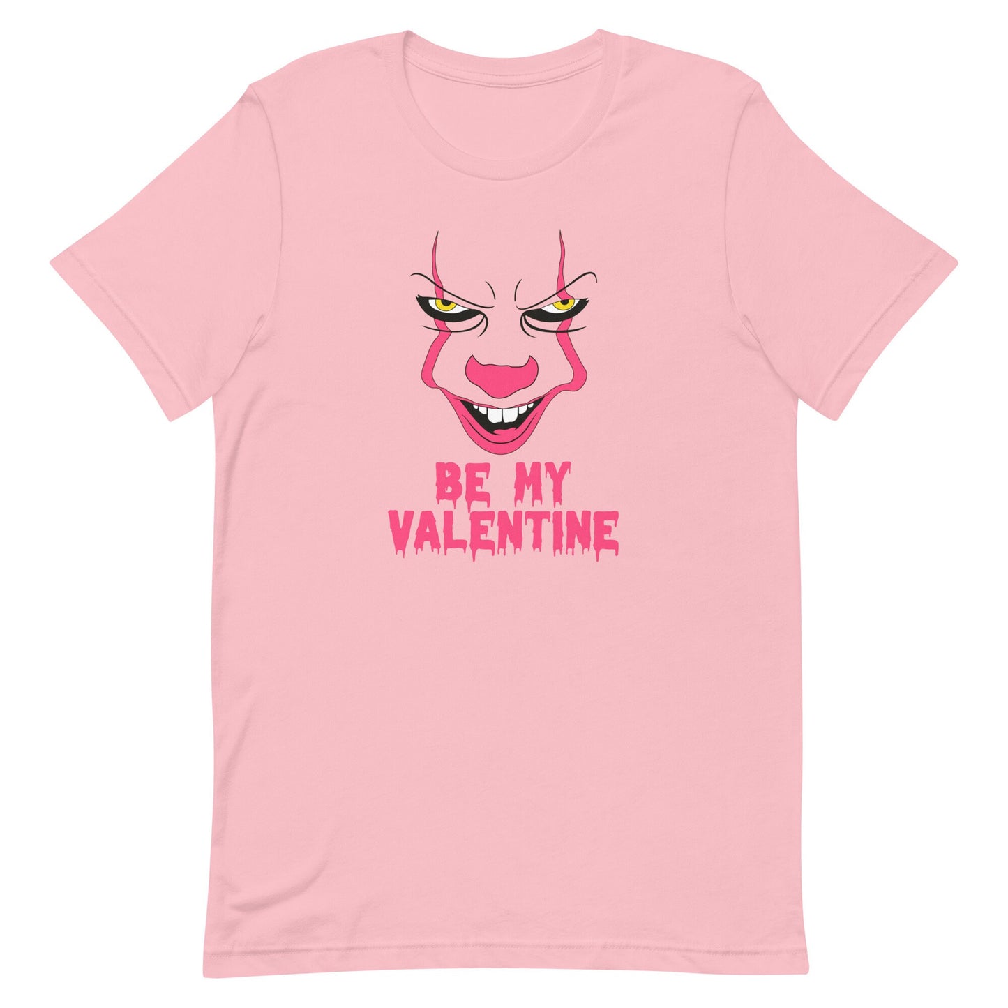 Scarey Face Be My Valentine PW Unisex t-shirt
