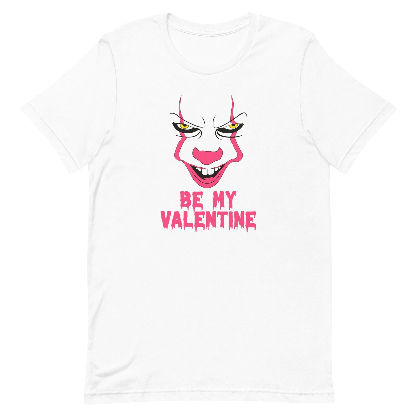 Scarey Face Be My Valentine PW Unisex t-shirt