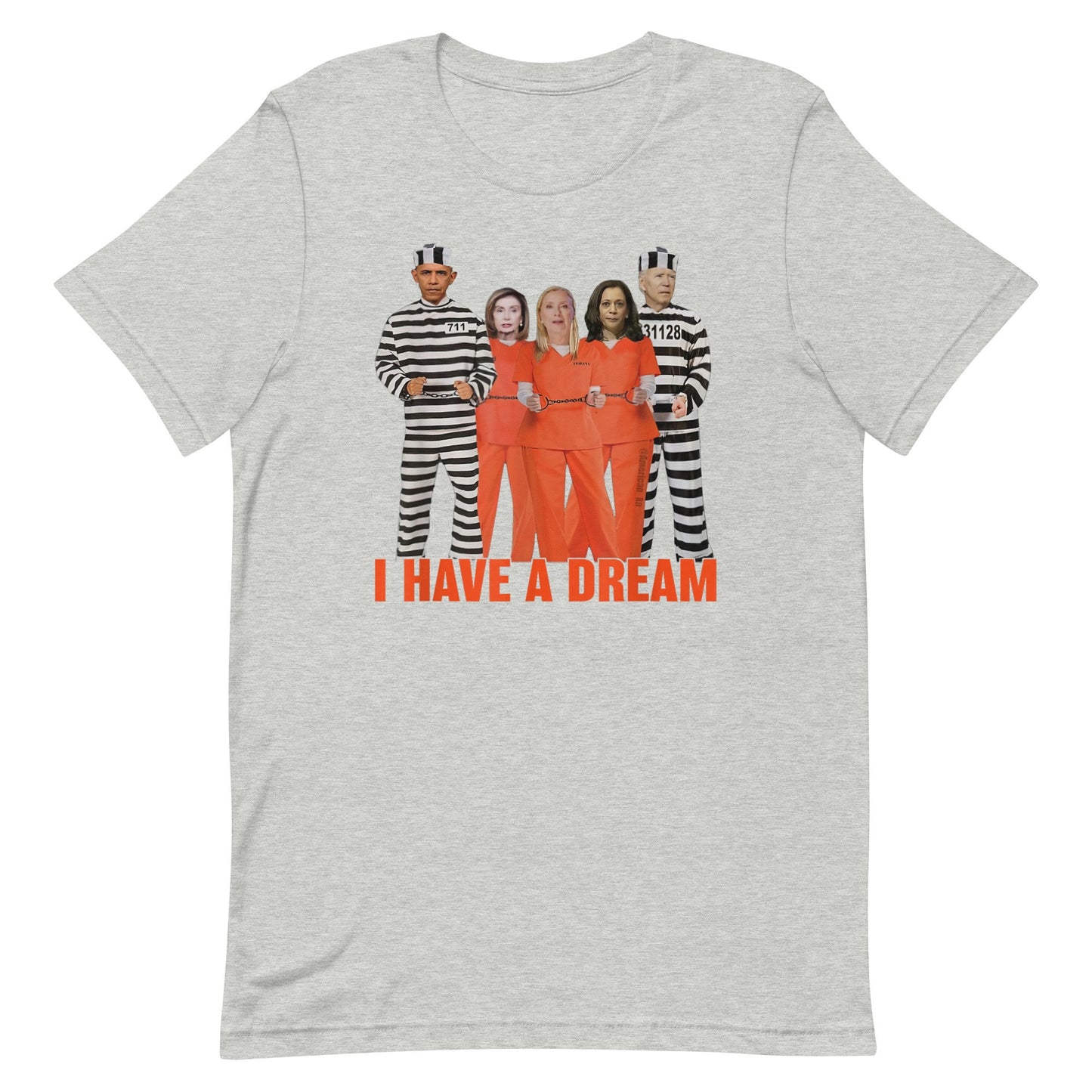 I HAve A Dream with 4 Inmates Unisex t-shirt