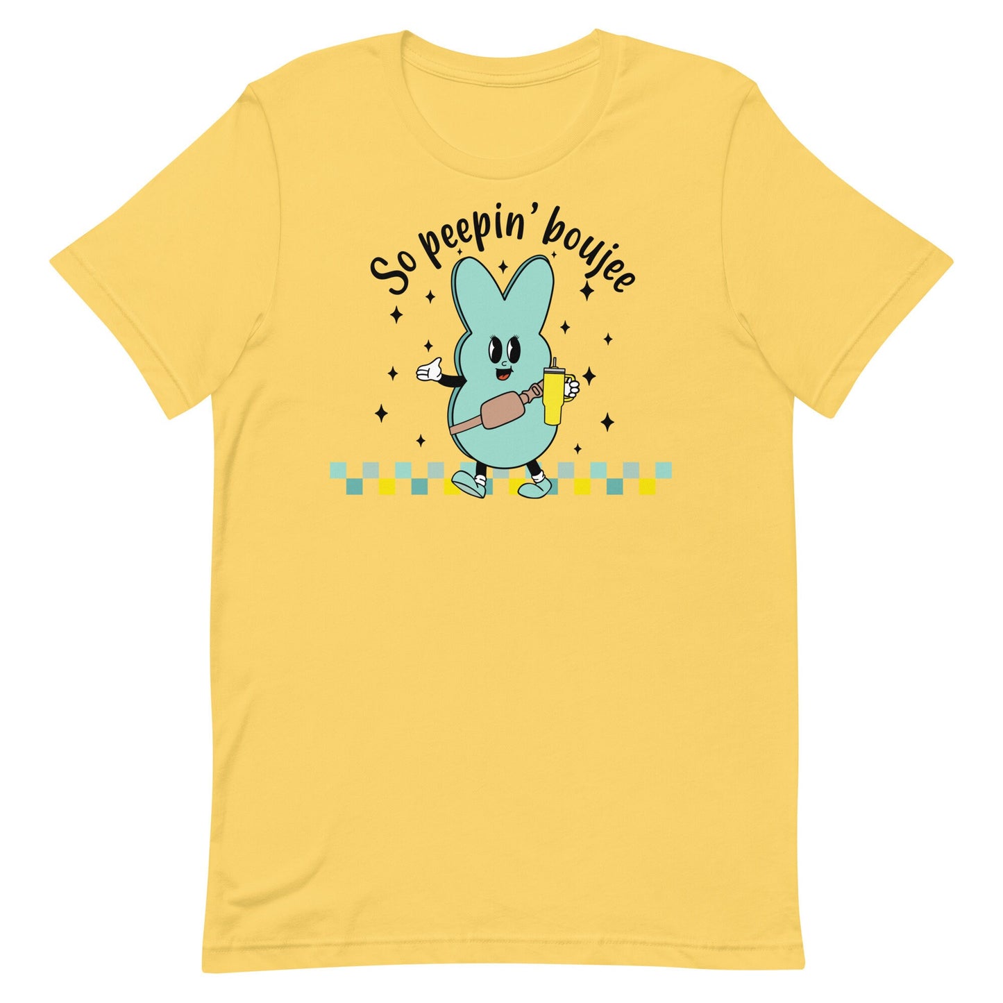 So peepin' boujee blue Unisex t-shirt