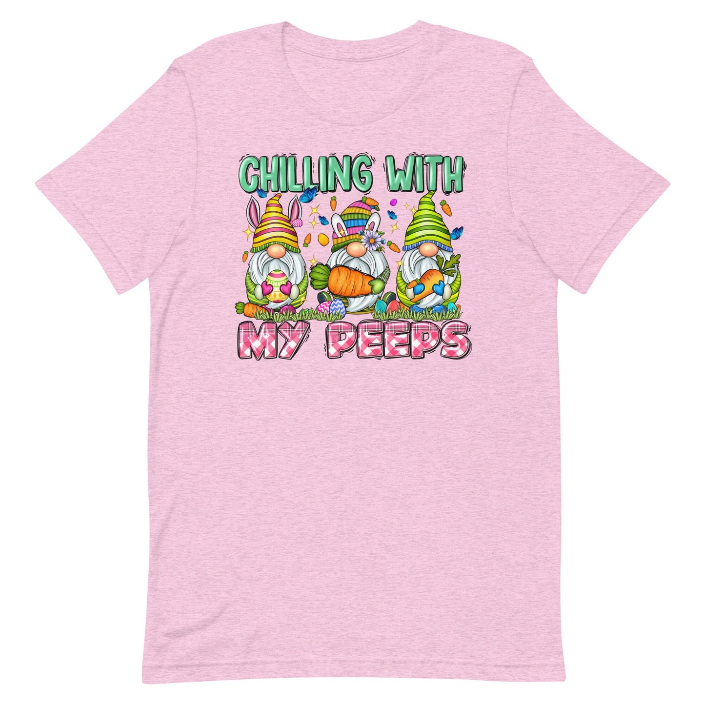Gnomes Chillin with my Peeps Unisex t-shirt