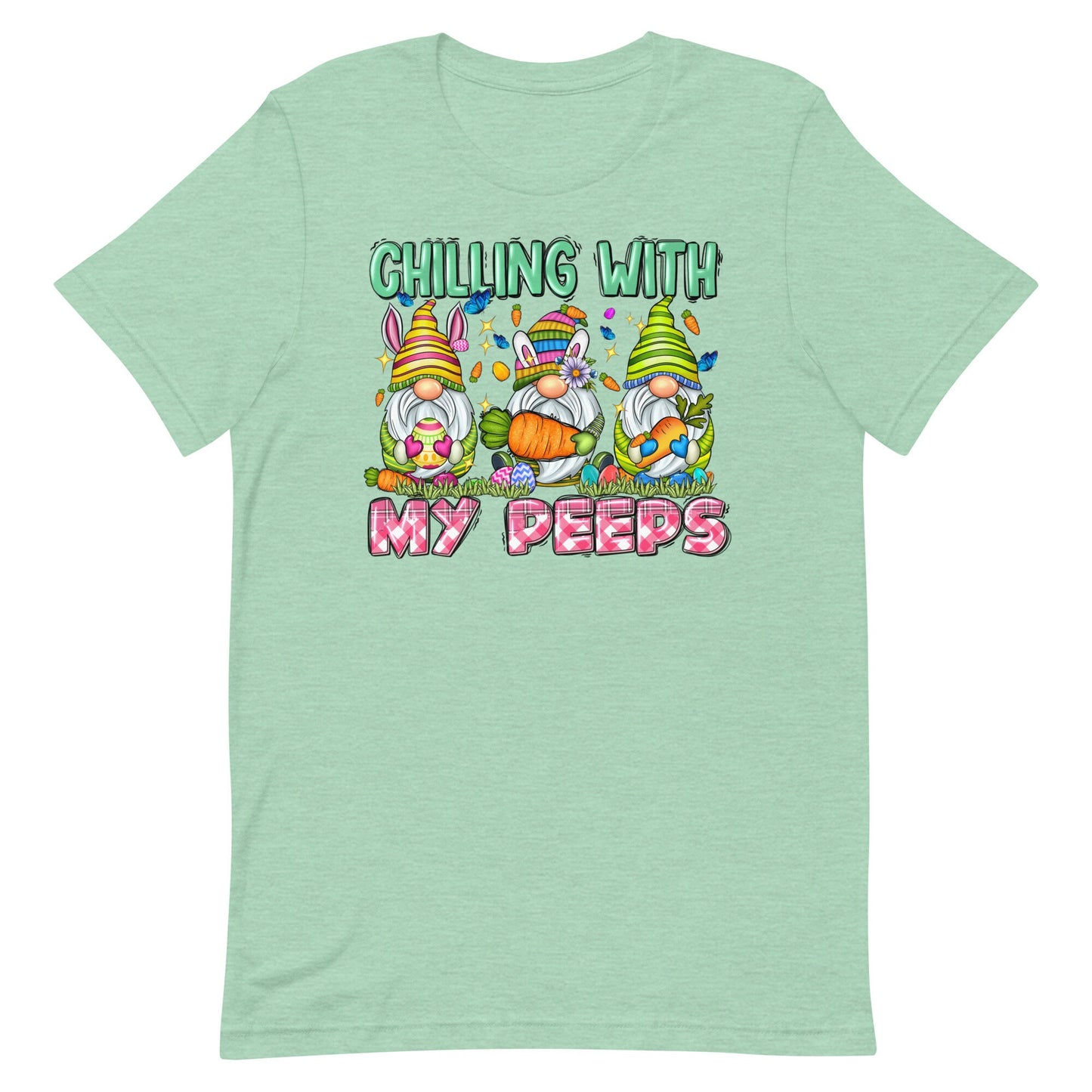 Gnomes Chillin with my Peeps Unisex t-shirt
