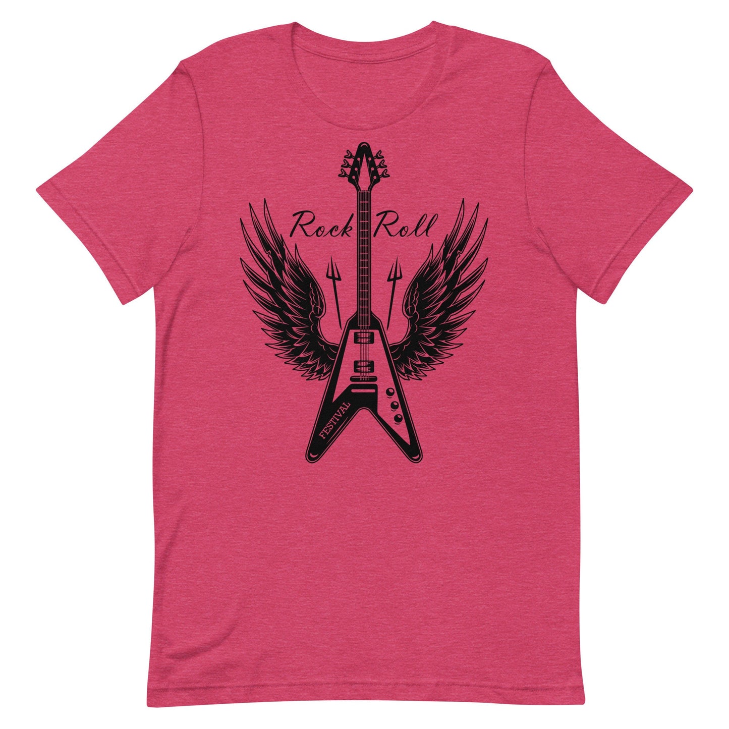 Rock and Roll Guitar Unisex t-shirt