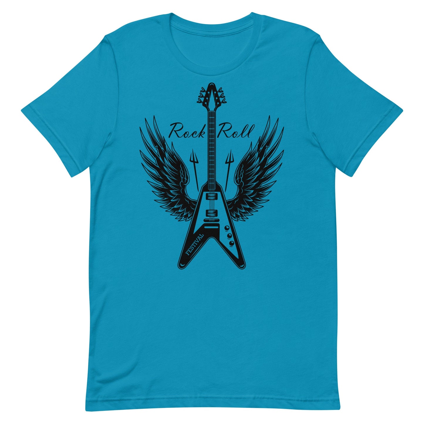 Rock and Roll Guitar Unisex t-shirt