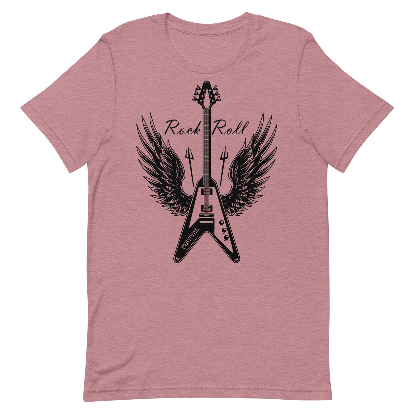Rock and Roll Guitar Unisex t-shirt