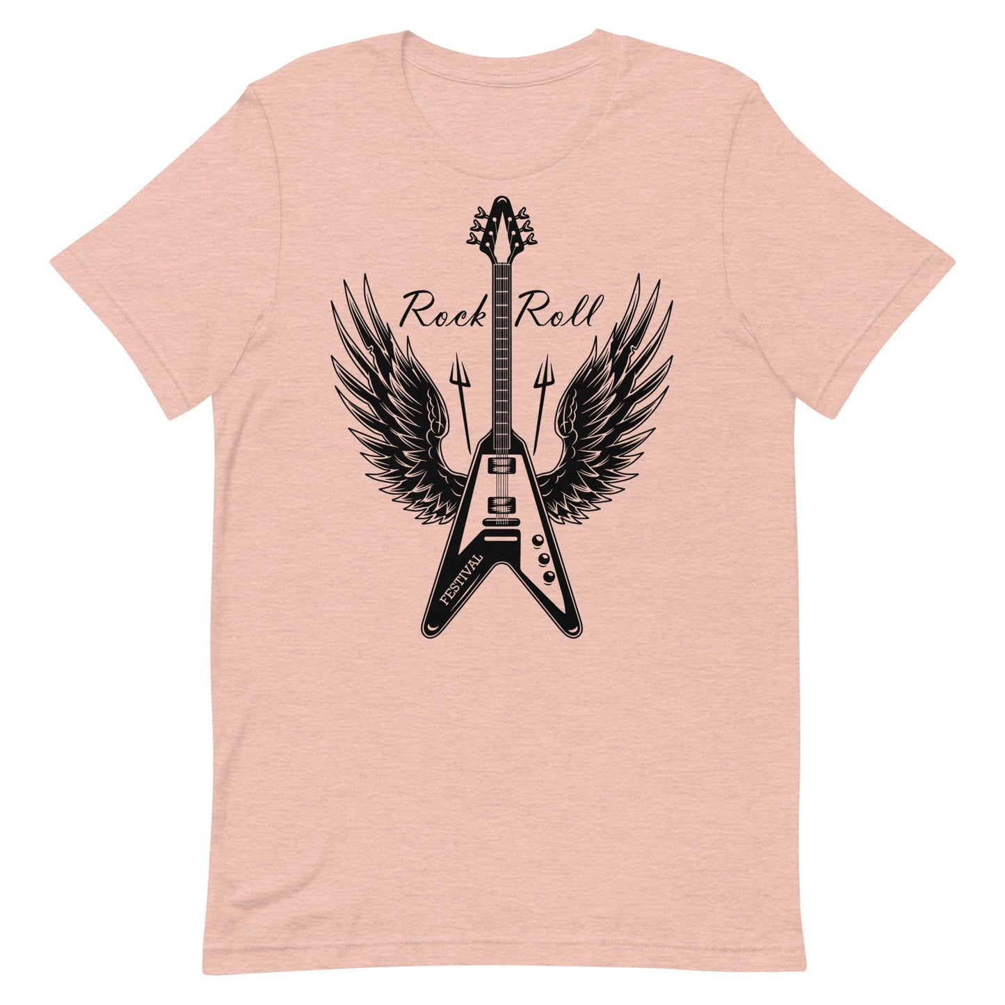 Rock and Roll Guitar Unisex t-shirt