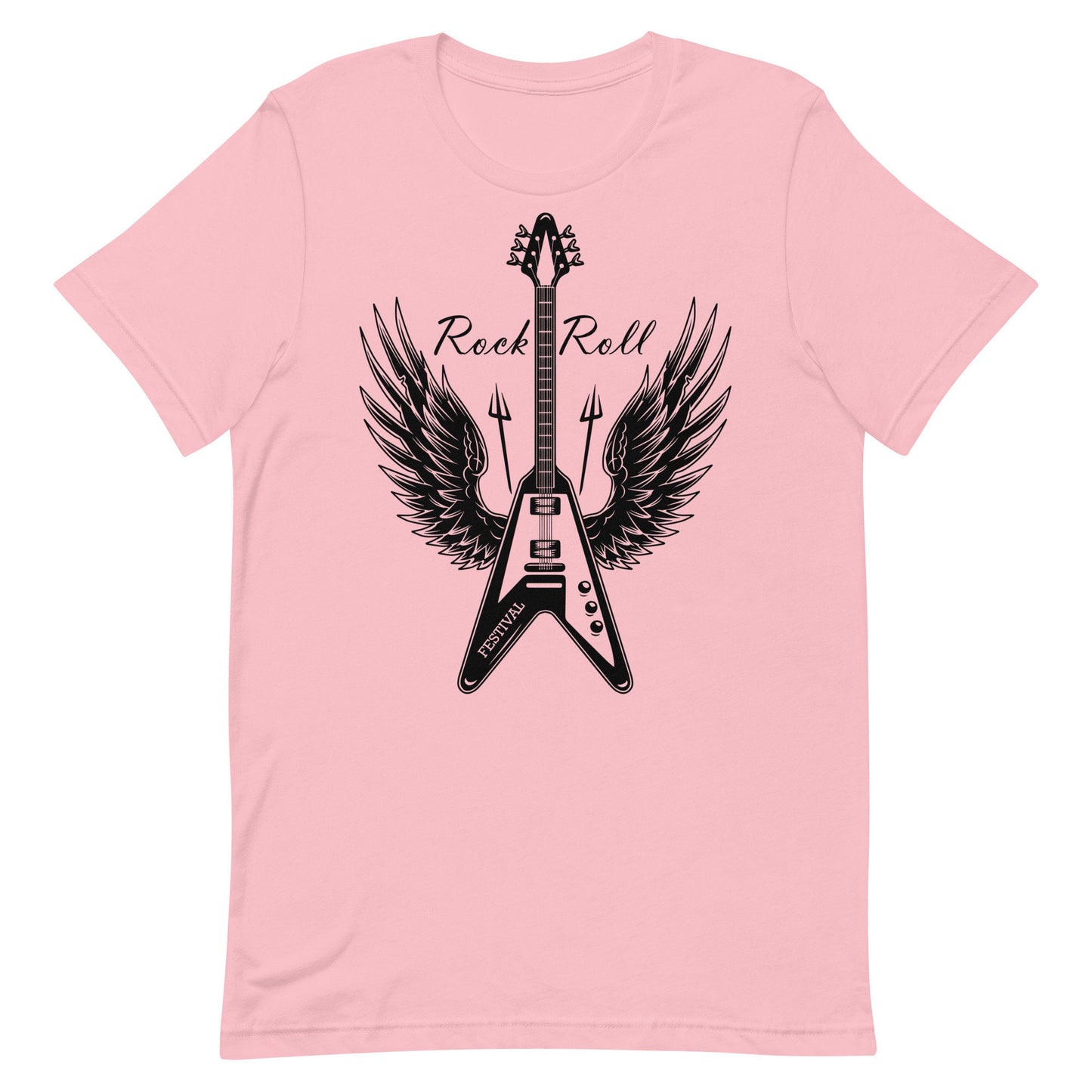Rock and Roll Guitar Unisex t-shirt